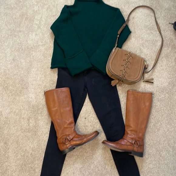 Frye women’s cognac Phillip harness boot size 9 - Picture 9 of 10